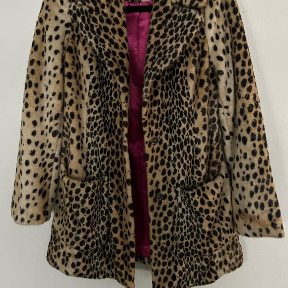 Leopard Print Coat - Picture 2 of 2